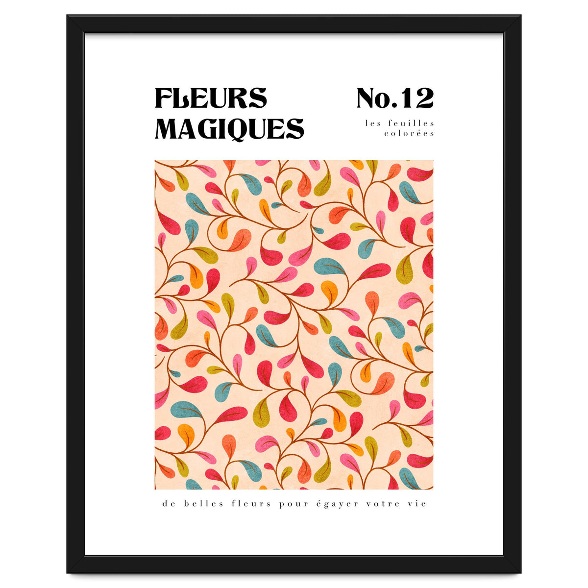 Magical Flowers No.12 Coloured Leaves