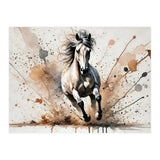 Galloping Horse Front View (Print Only) thumbnail