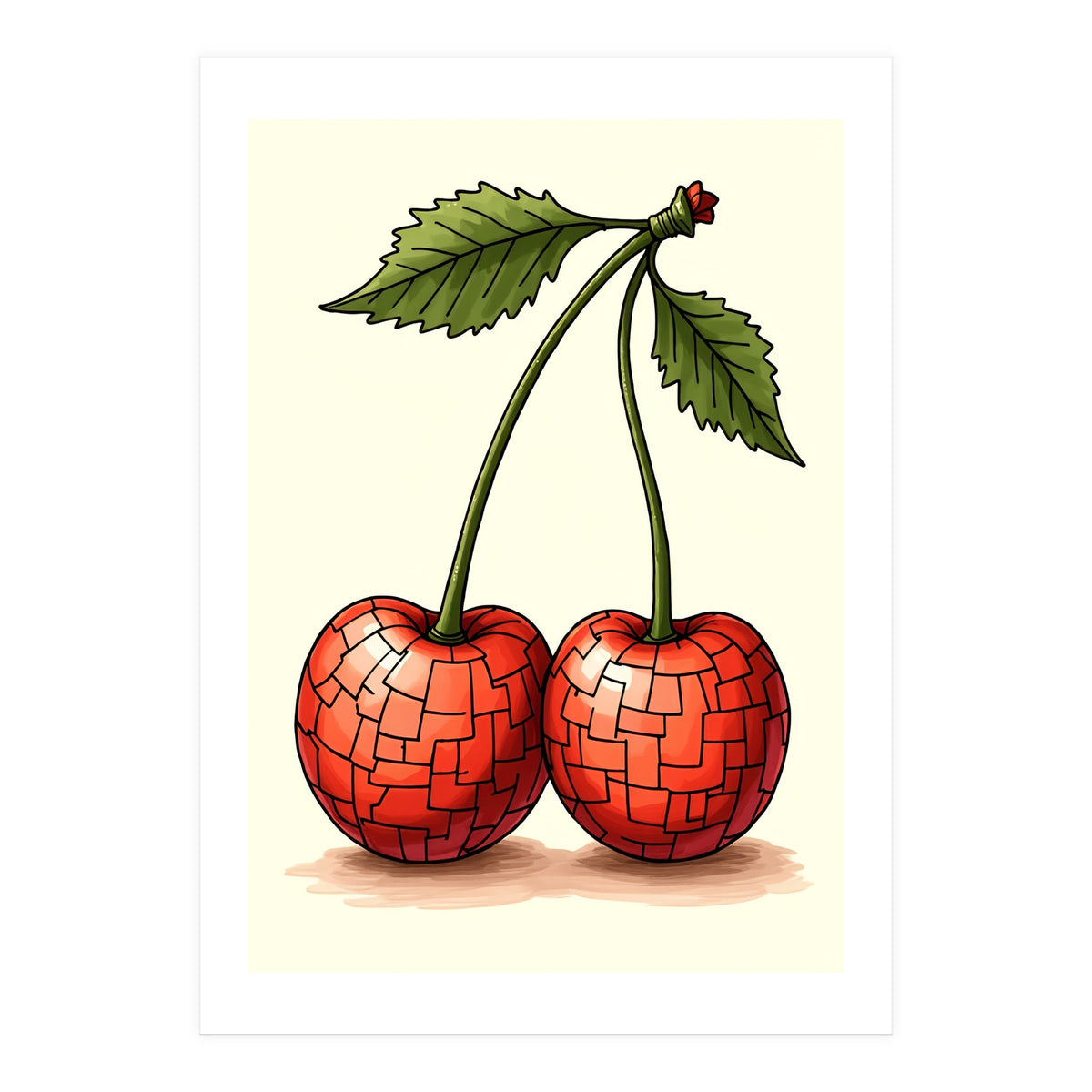 Cherry Contemporary (Print Only)
