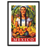 Mexico, Woman With Fruit Basket thumbnail