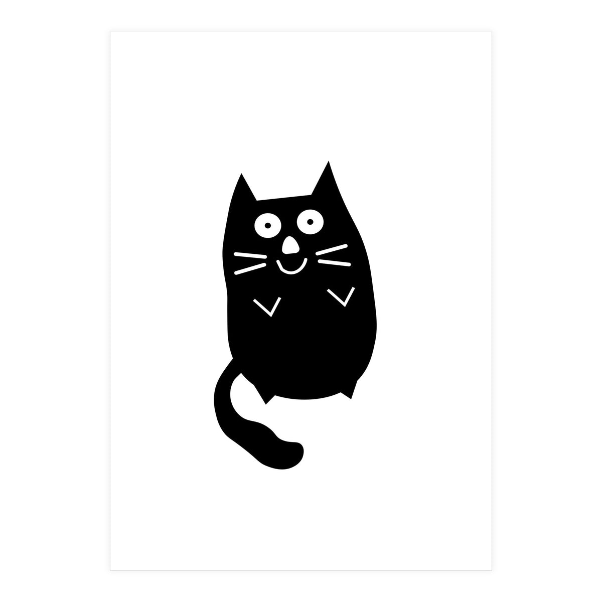 Black Cat (Print Only)