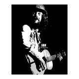 Ian Anderson Rock Music Legend in Grayscale (Print Only) thumbnail