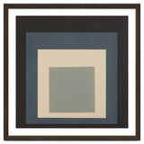 JOSEF ALBERS - HOMAGE TO THE SQUARE BEIGE GREY BLACK HIGH RESOLUTION thumbnail