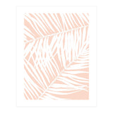 Pink Palms  (Print Only) thumbnail