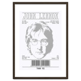 Receipt Art John Lennon thumbnail