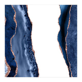 Navy & Rose Gold Agate Texture 28  (Print Only) thumbnail