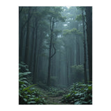 Ethereal Misty Forest in the Rain (Print Only) thumbnail