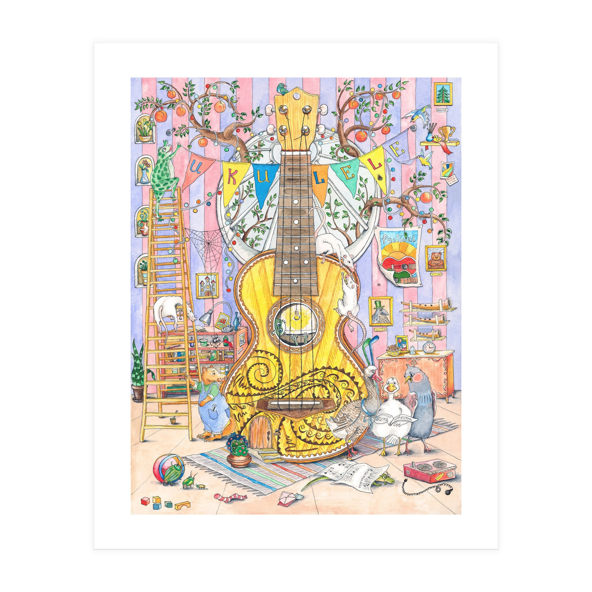 Musical Instruments - Ukulele (Print Only)