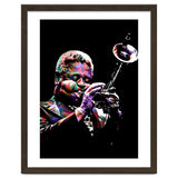 Dizzy Gillespie American Jazz Trumpeter Legend Colorful thumbnail
