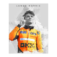 Lando Norris Formula 1 (Print Only)