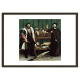 Germany school. The Ambassadors (with anamorphosis in the lower part of the painting). 1533. Oil ... thumbnail
