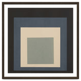 JOSEF ALBERS - HOMAGE TO THE SQUARE BEIGE GREY BLACK HIGH RESOLUTION thumbnail