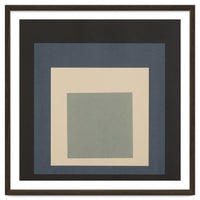 JOSEF ALBERS - HOMAGE TO THE SQUARE BEIGE GREY BLACK HIGH RESOLUTION