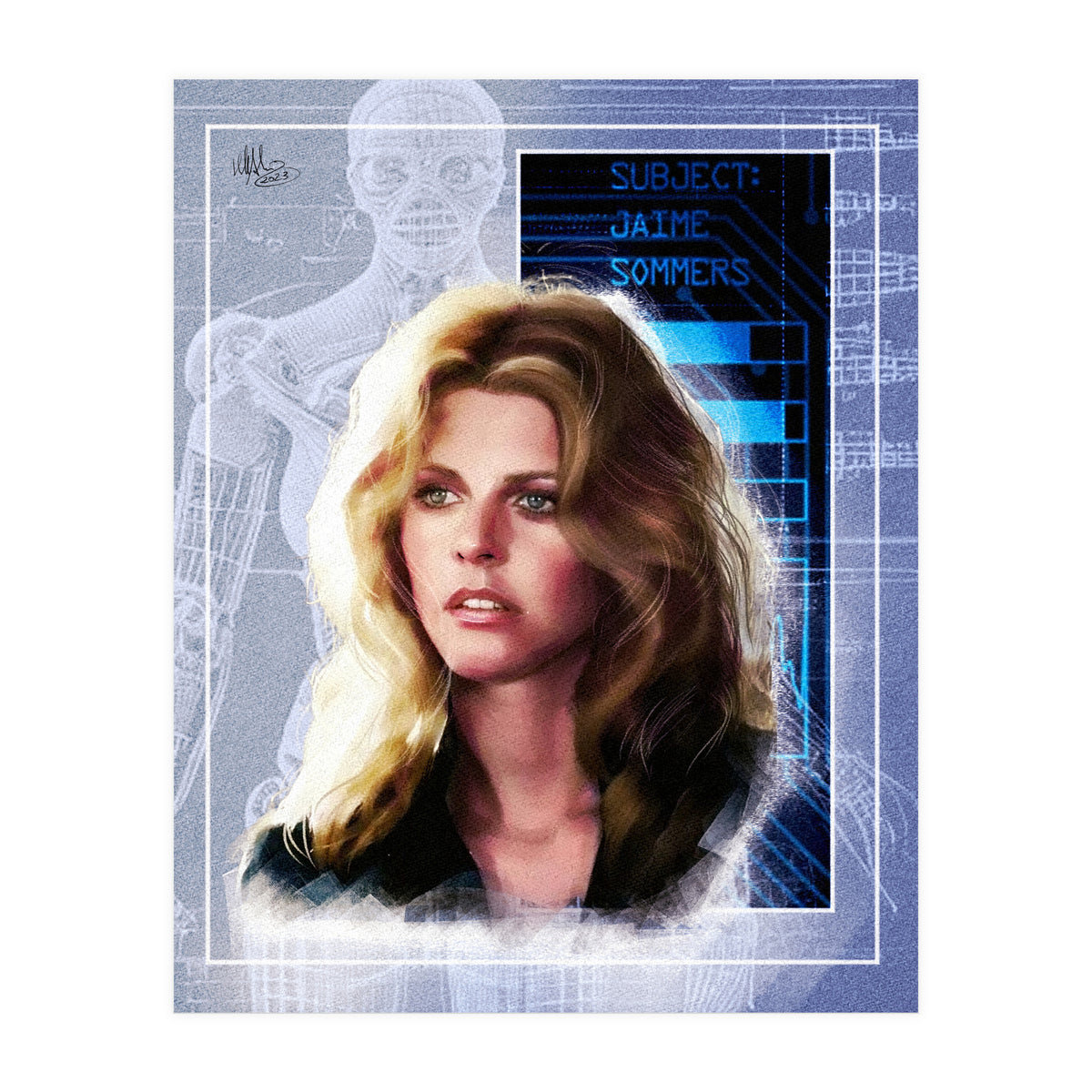Lindsay Wagner - The Bionic Woman (Print Only)