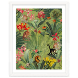 Monkeys In Tropical Jungle Paradise thumbnail
