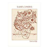 Sunflowers – Vincent Van Gogh (Print Only)