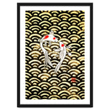 2 Koi In Wood thumbnail