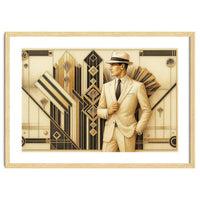 Gatsby Gentleman Art Deco Scene