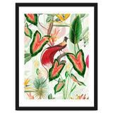 Vintage Bird Of Paradise in Jungle thumbnail