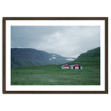 Cabins under the twilight - Iceland thumbnail