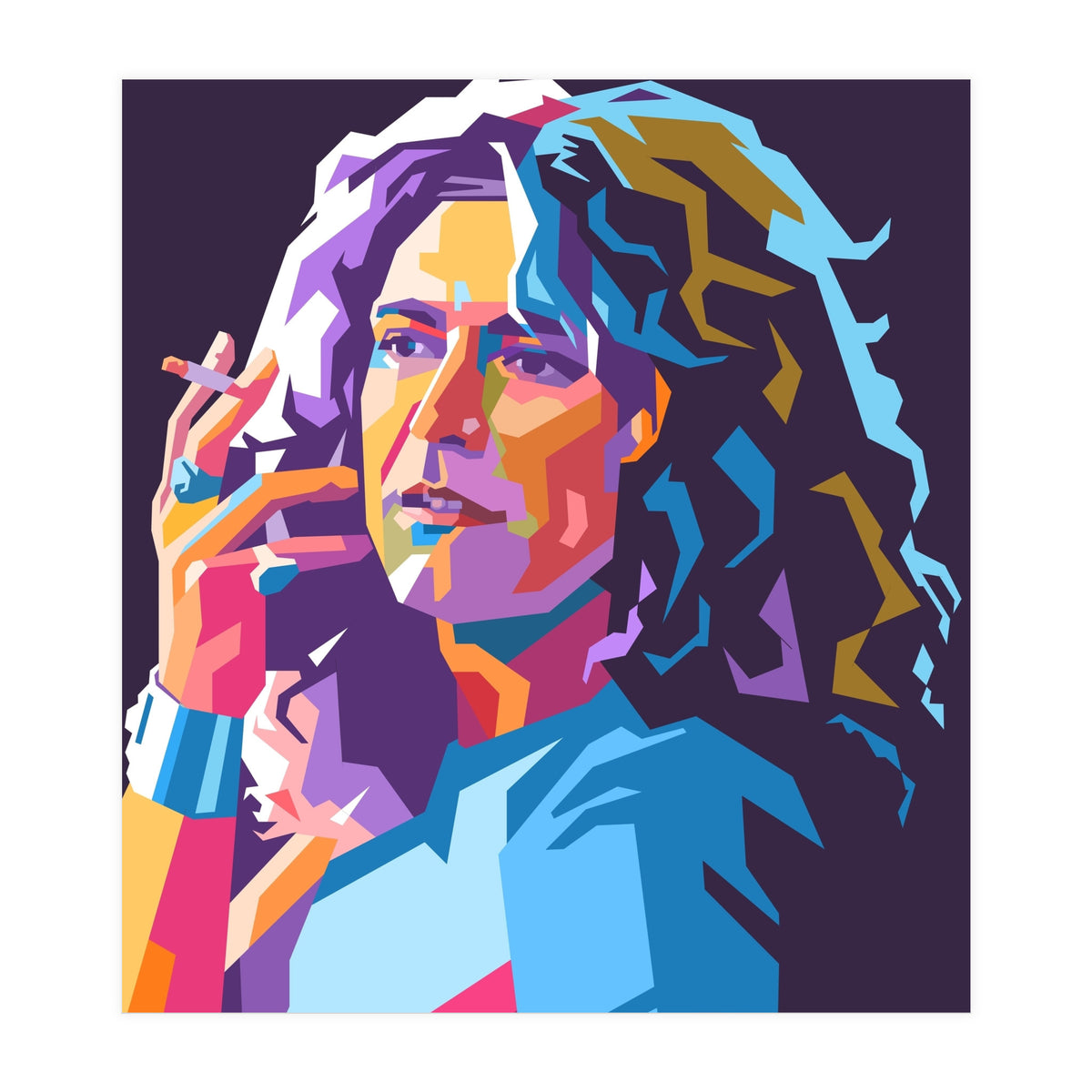 Robert Plant wpap art (Print Only)