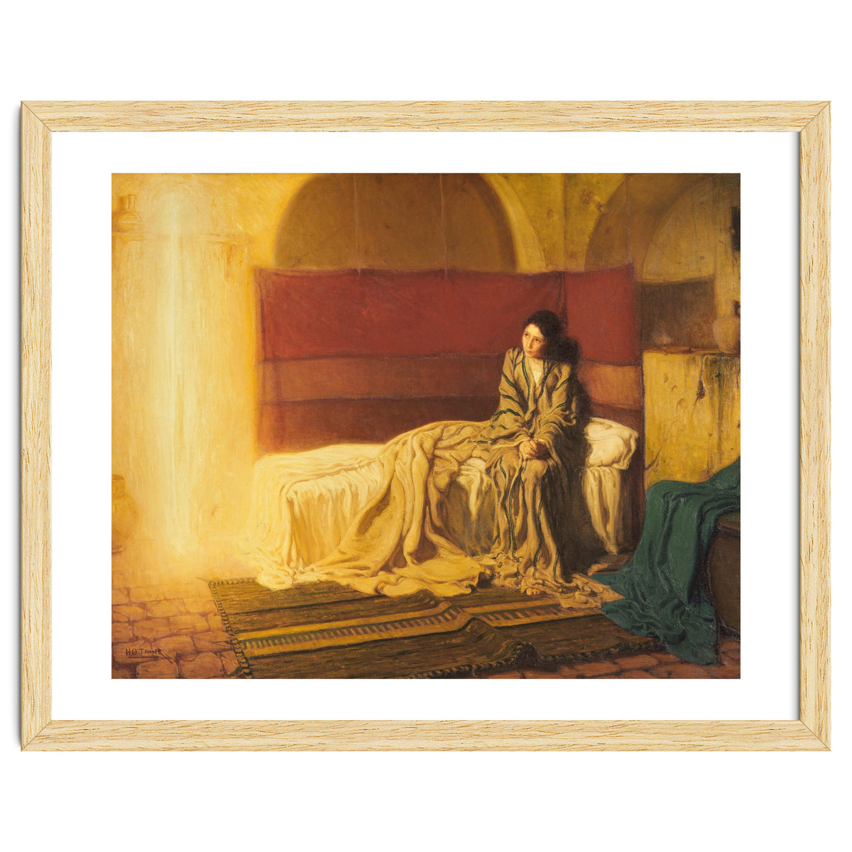 Henry Ossawa Tanner – The Annunciation | Iconic Religious Masterpiece in luminous realism