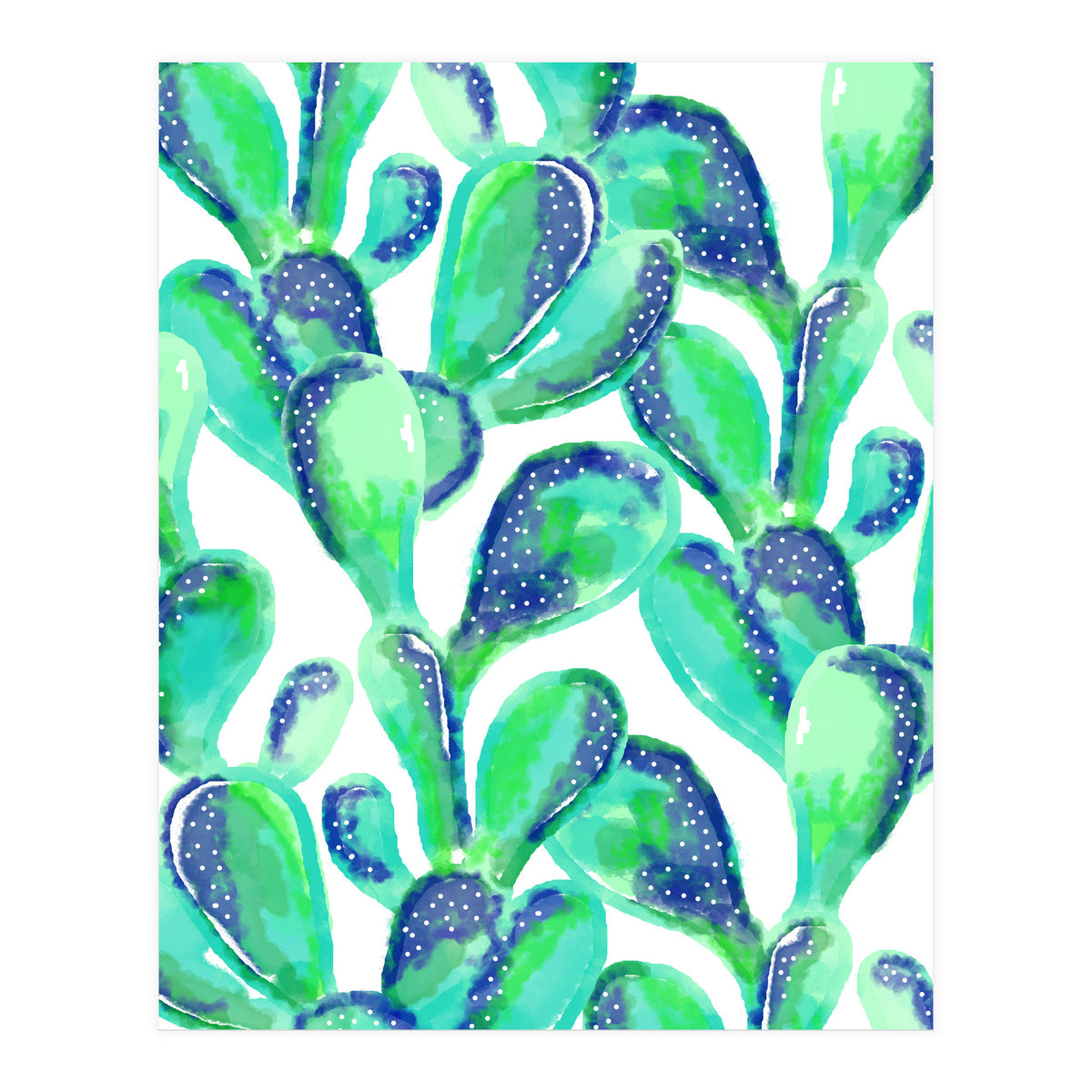 Cactus Life #society6 #decor #buyart  (Print Only)