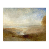 'Landscape with a River and a Bay in the Background', 1835, Oil on canvas, 123 x 93 cm. (Print Only) thumbnail