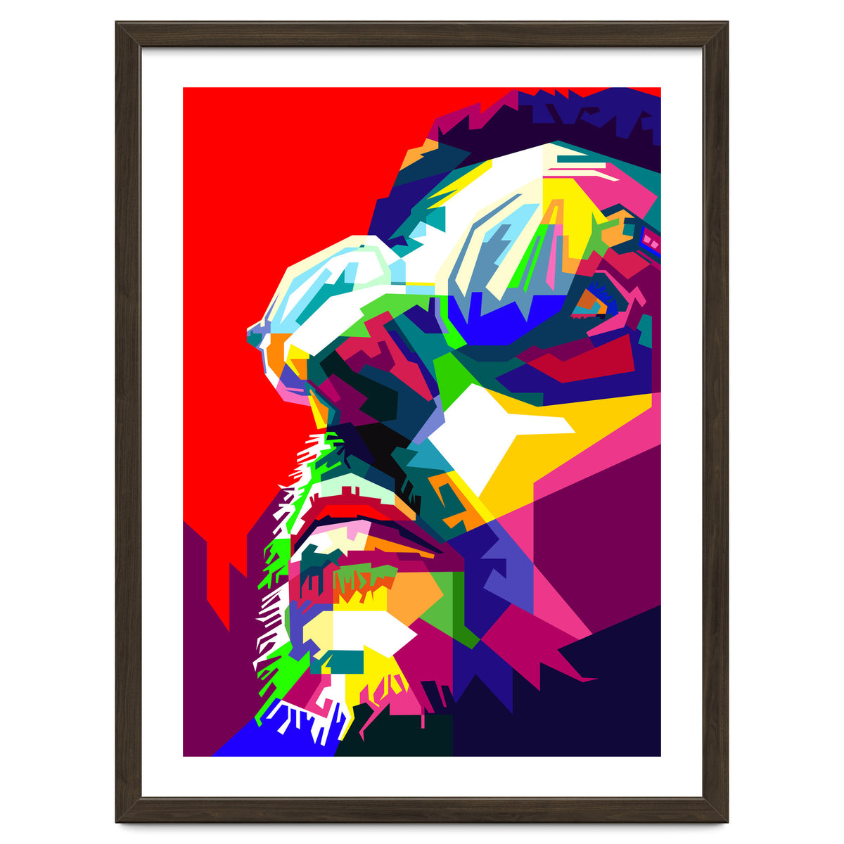 Leon The Professional Hollywood Actor Pop Art WPAP