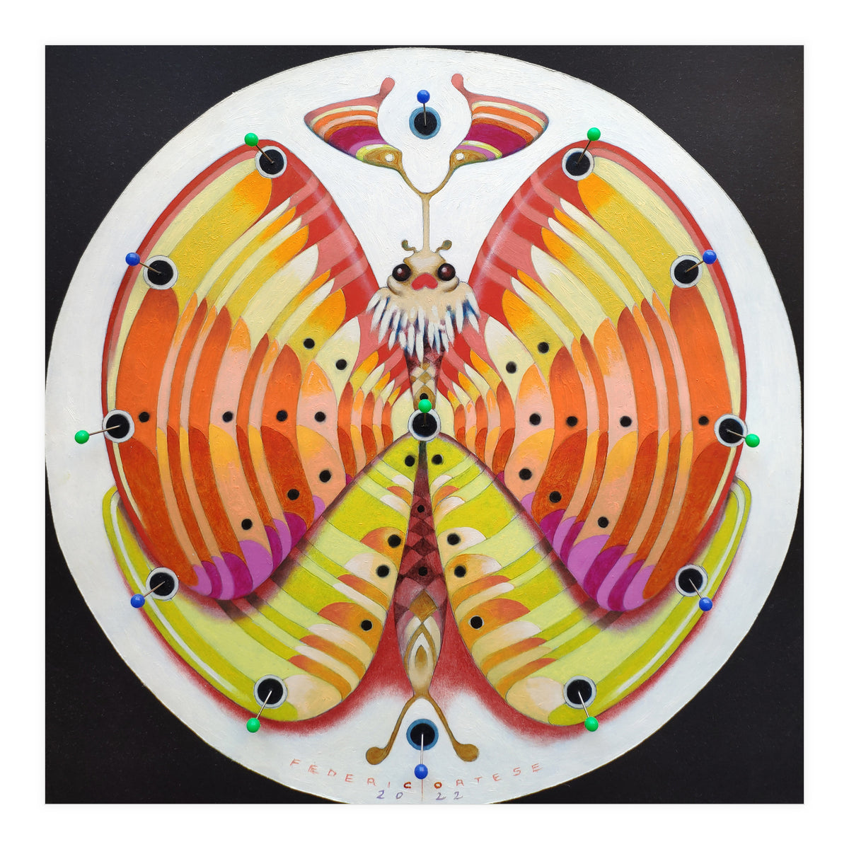 Clock butterfly (Print Only)