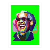 Ray Charles Jazz Singer Pop Art Illustration (Print Only) thumbnail