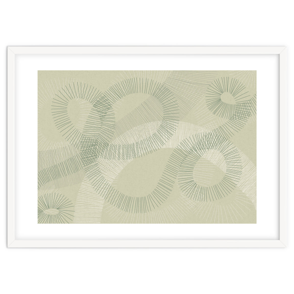 calming essentials Curved Lines soft sage
