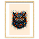 Owl Animal Watercolor thumbnail