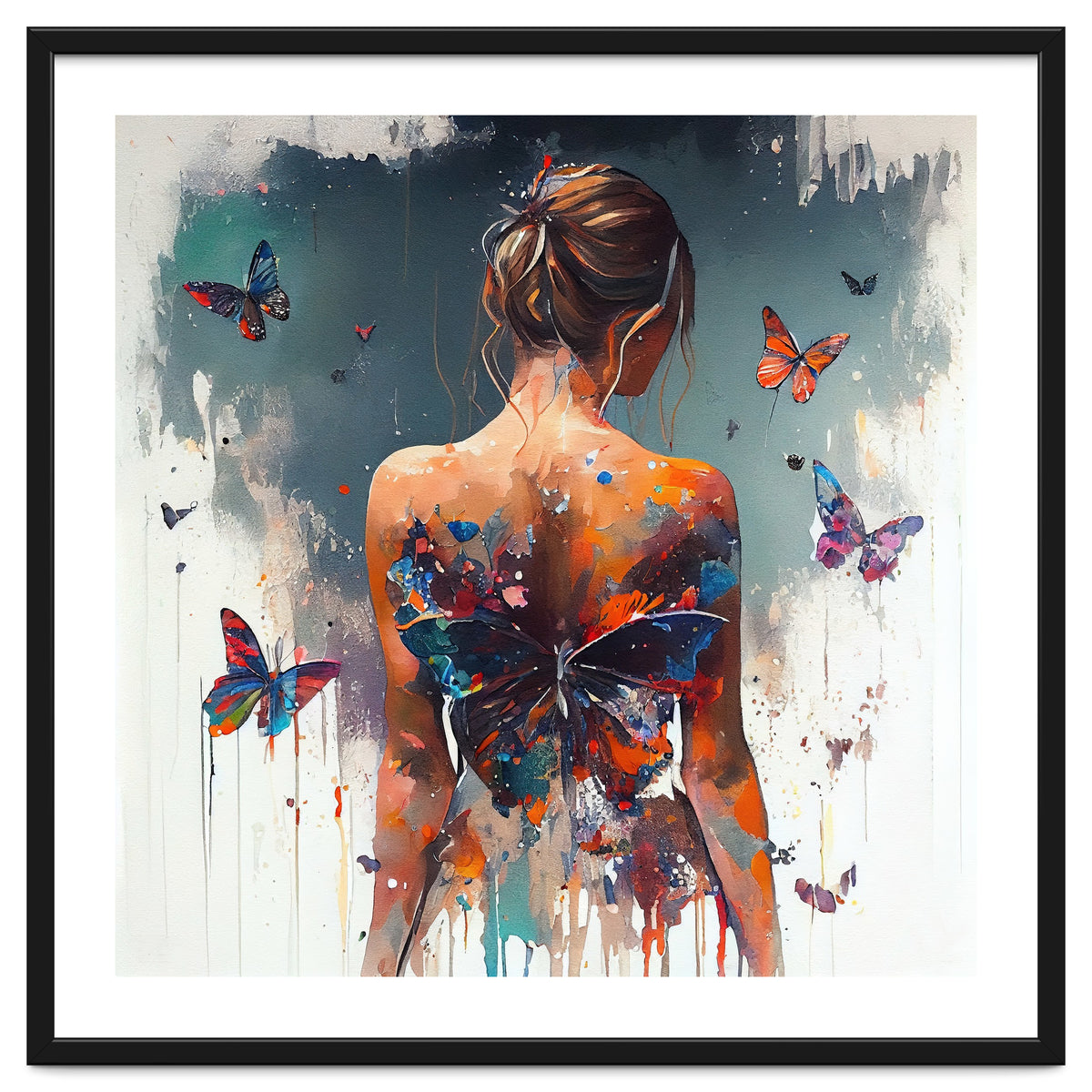 Powerful Butterfly Woman Body #4