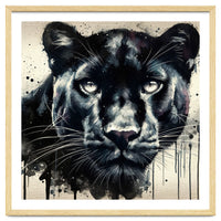 Watercolor Panther