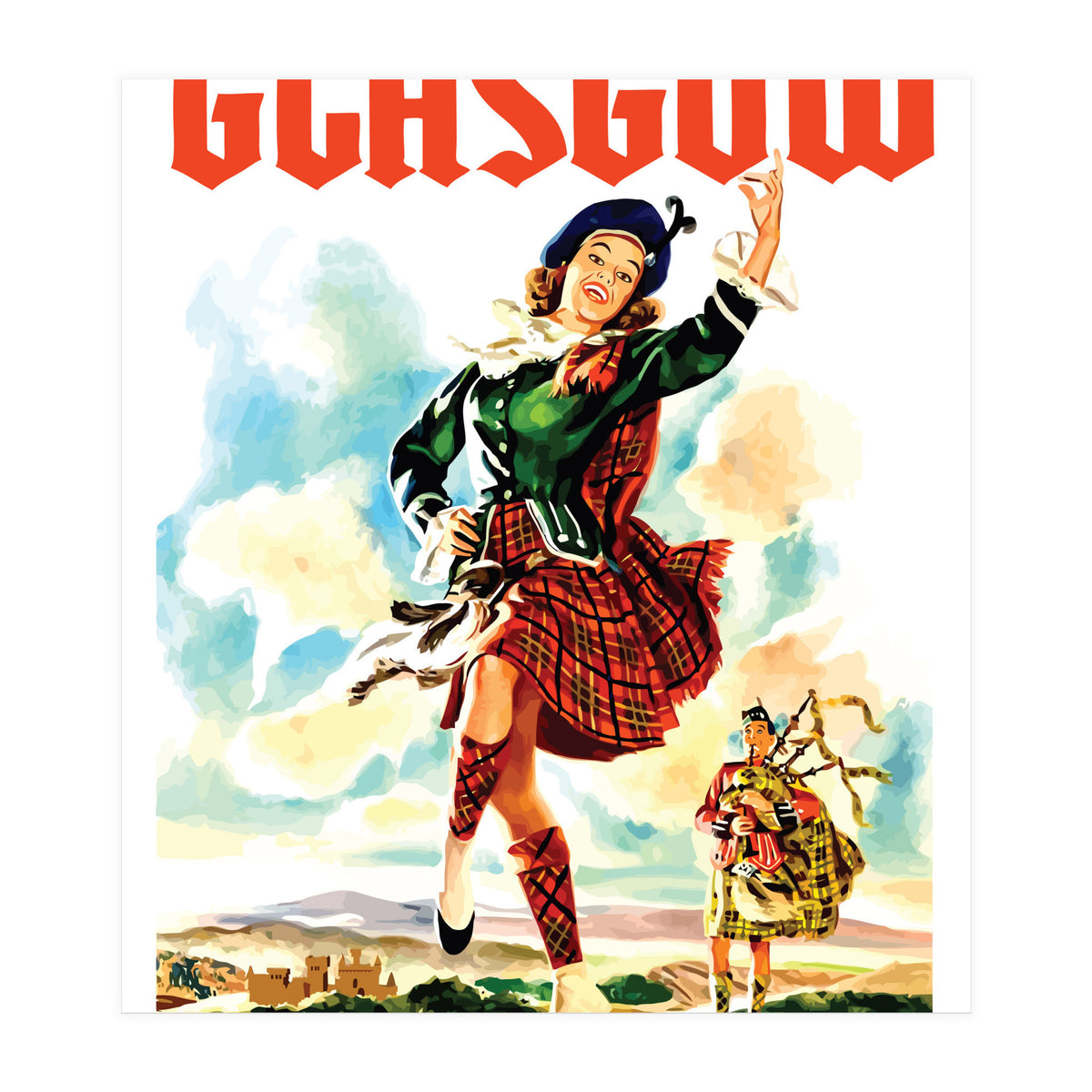 Glasgow (Print Only)