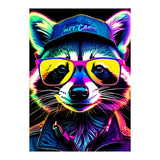 Raccoon In Glasses (Print Only) thumbnail