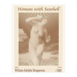 Woman With Seashell – William Adolphe Bouguereau (1885) (Print Only) thumbnail