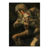 Francisco de Goya y Lucientes / 'Saturn devouring one of his sons', 1820-1823, Spanish School. (Print Only) thumbnail