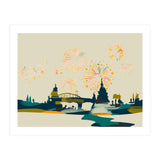 colorful skyline (Print Only) thumbnail