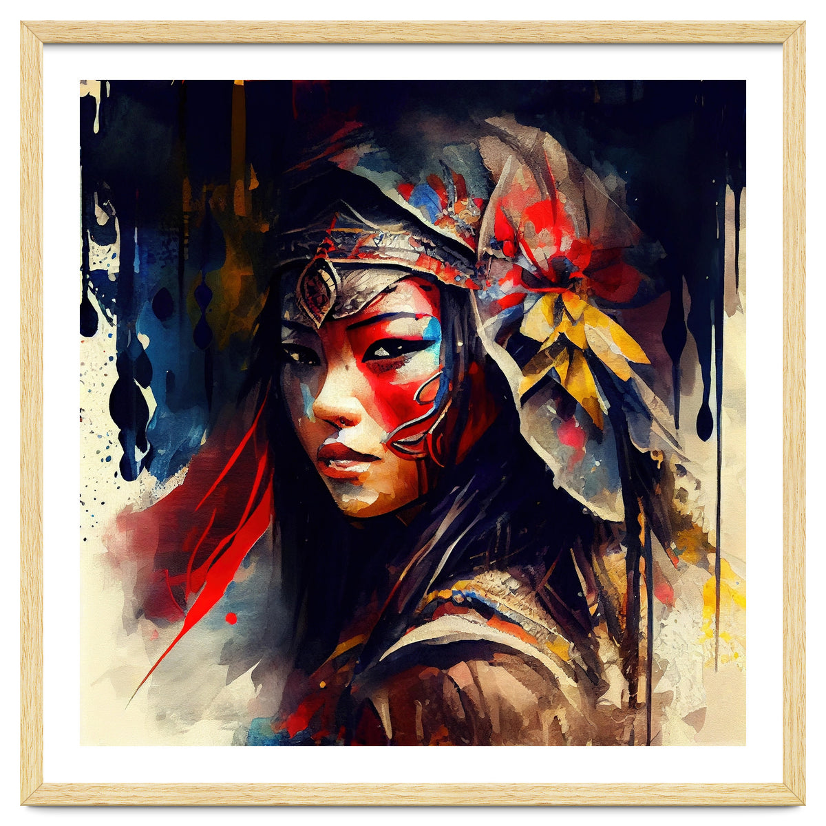 Powerful Asian Warrior Woman #2