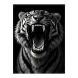 Roaring Tiger portrait  (Print Only) thumbnail