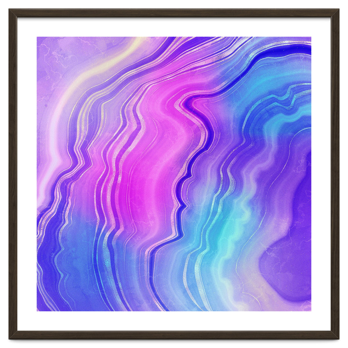 Neon Agate Texture 09