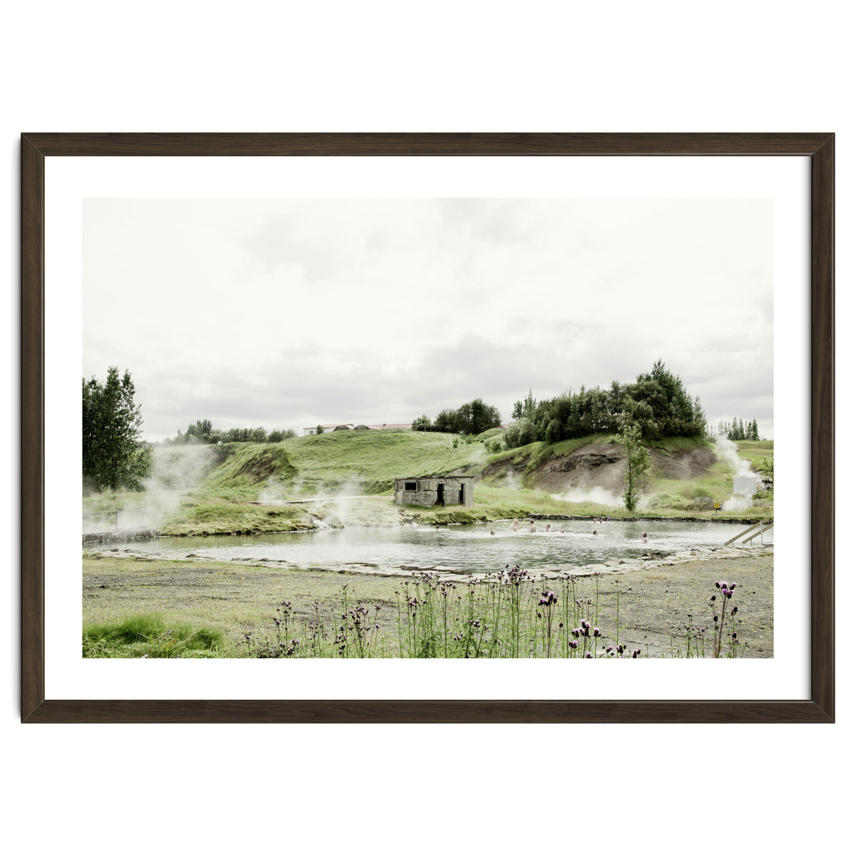 A natural hot spring bath - Iceland