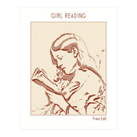 Girl Reading – Franz Eybl (Print Only)