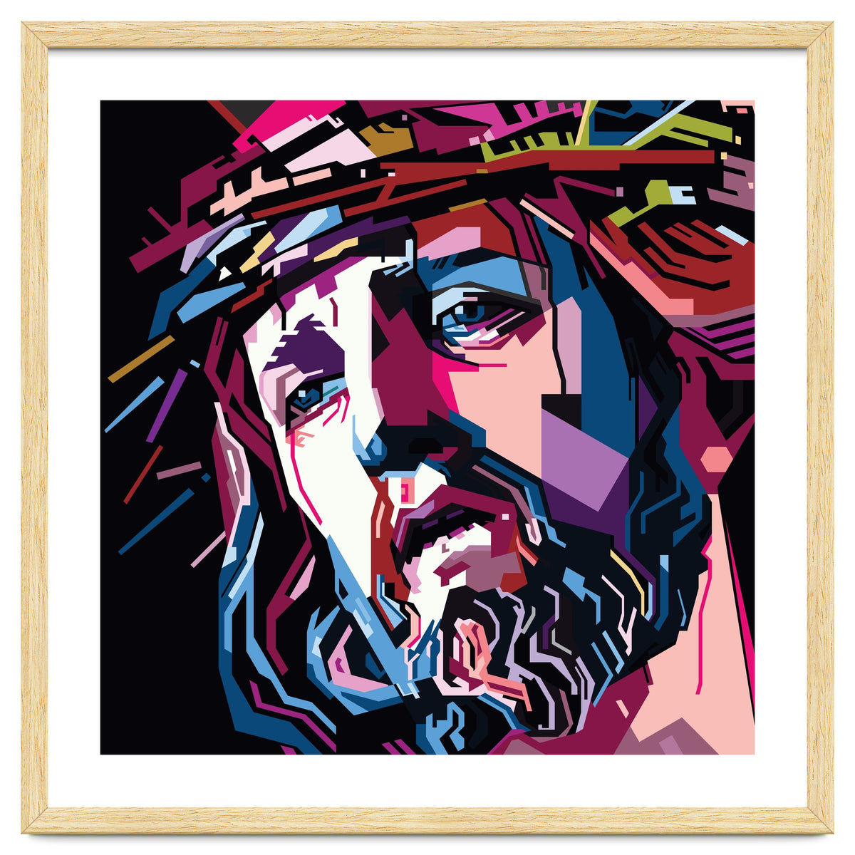 Jesus Christ Style WPAP