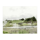 A natural hot spring bath - Iceland  (Print Only) thumbnail