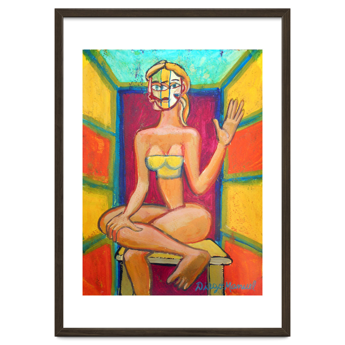 Mujer En La Silla 11