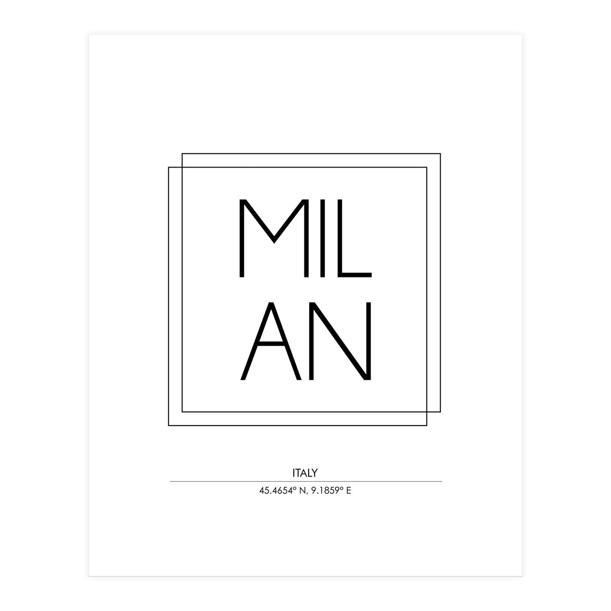Milan (Print Only)