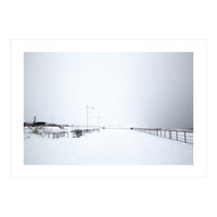 on the snow pier (Print Only)